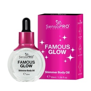Iluminator lichid Famous Glow SensoPRO Milano, Crystal Light