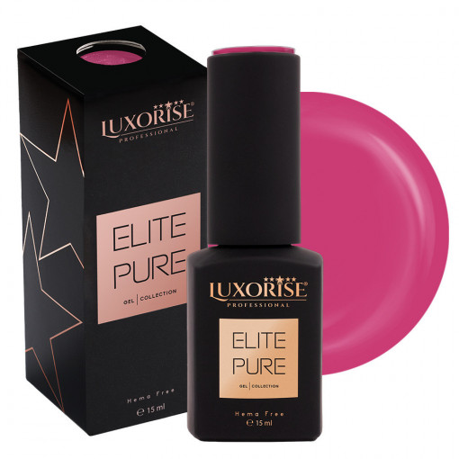 Oja Semipermanenta Hema Free ELITE PURE LUXORISE - Classic Garnet, 15ml