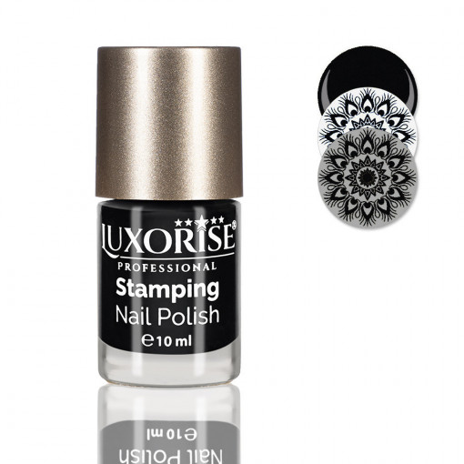 Oja Stampila Unghii Artist LUXORISE, Black #02