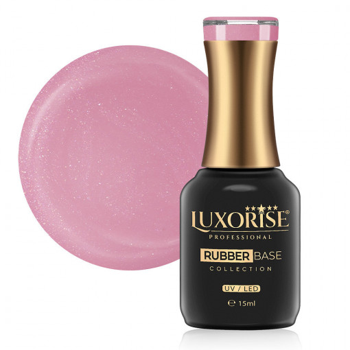 Rubber Base LUXORISE Exquisite Collection, Spectacular Rose 15ml