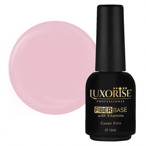 Fiber Base with Vitamins LUXORISE, Cover Pink 15ml