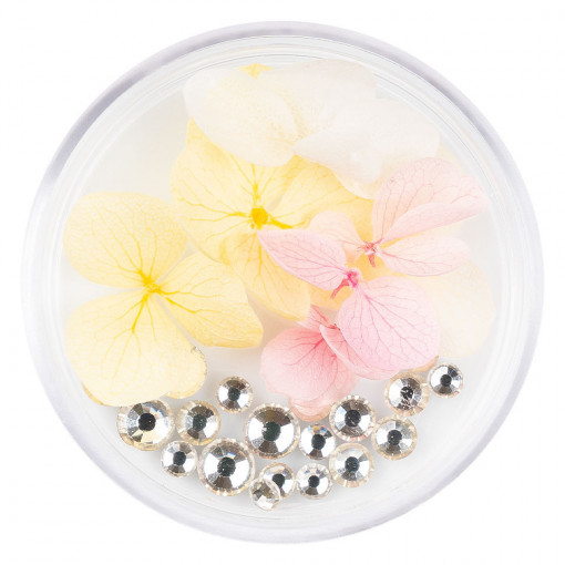 Flori Uscate Unghii cu cristale - Floral Fairytale #14 LUXORISE