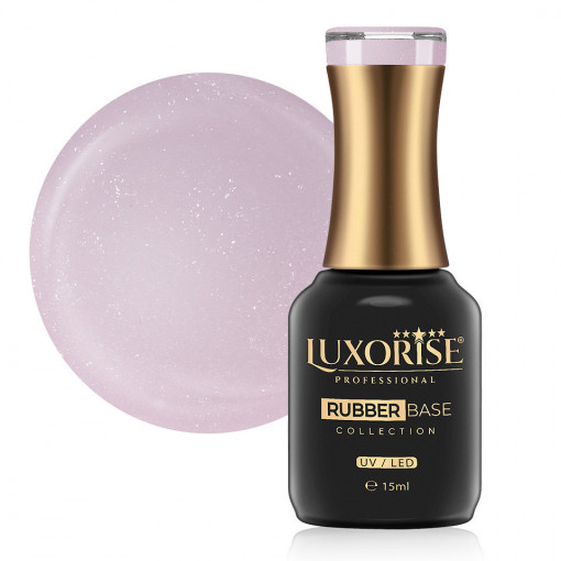 Rubber Base LUXORISE Charming Collection, Champagne Lace 15ml
