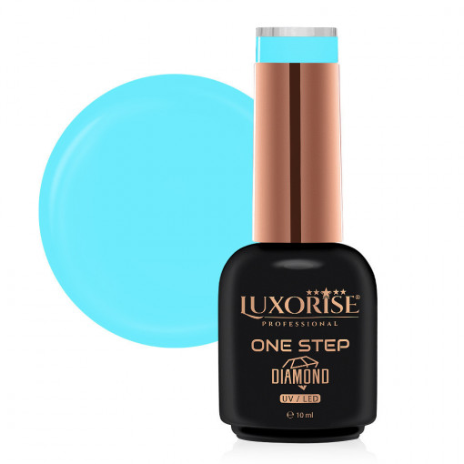 Oja Semipermanenta One Step Diamond Blue Fame 10ml, LUXORISE
