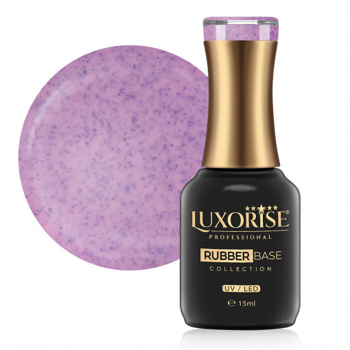 Rubber Base LUXORISE Glamour Collection, Bright Hibiscus 15ml