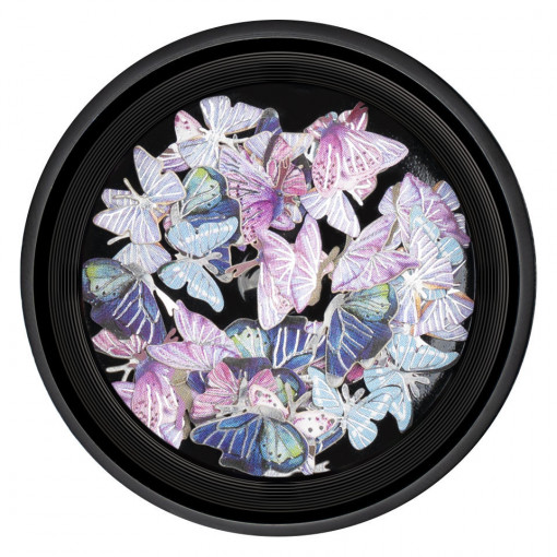 Decoratiuni Unghii Nail Art Butterfly Glow, LUXORISE