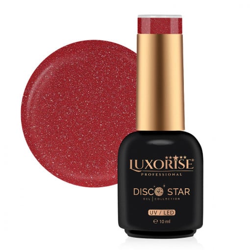 Oja Semipermanenta LUXORISE Disco Star, Atomic Spin 10ml