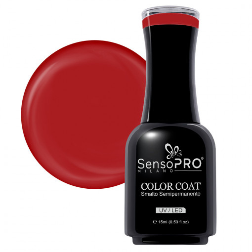 Oja Semipermanenta SensoPRO Milano Red Carpet 132, 15ml