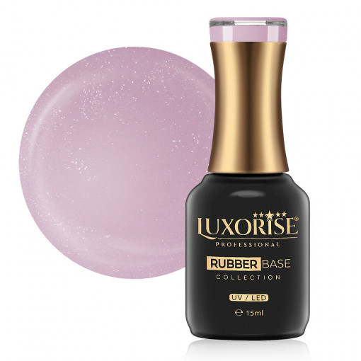 Rubber Base LUXORISE Charming Collection, Pink Diamonds 15ml