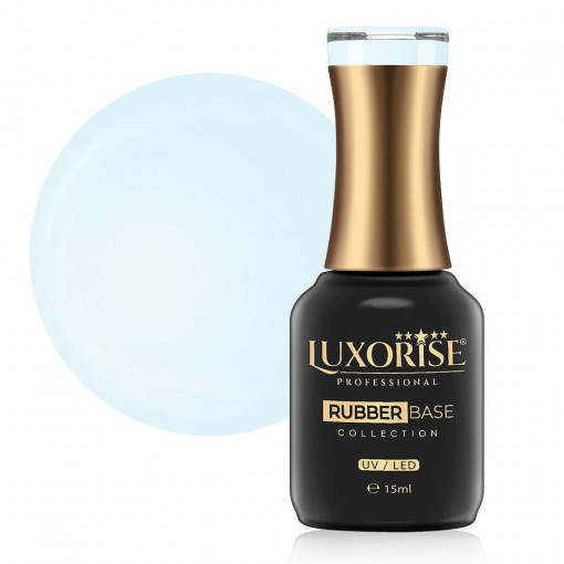 Rubber Base LUXORISE Pastel Collection, Milky Blue 15ml