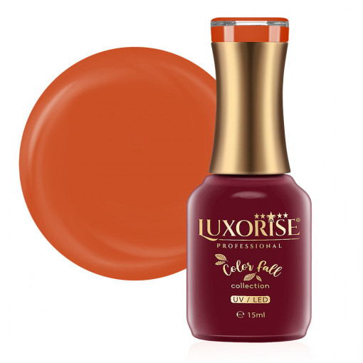 Oja Semipermanenta Colour Fall Collection Red October, LUXORISE, 15ml