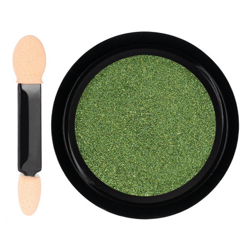 Pigment Unghii LUXORISE Mirror Powder, Fairy Green