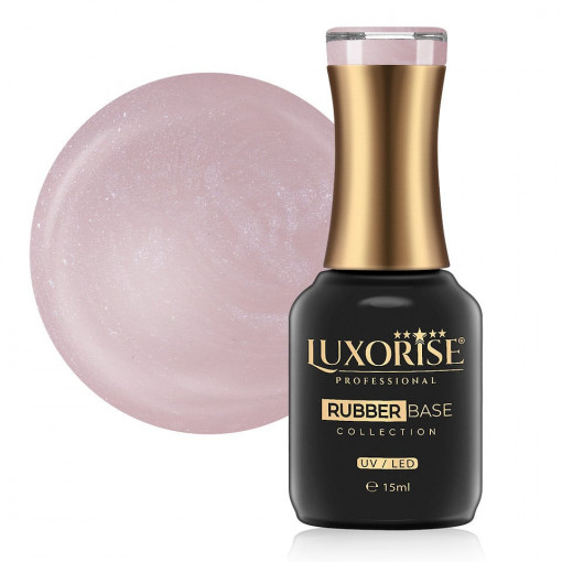 Rubber Base LUXORISE Galaxy Collection, Nude Blush 15ml