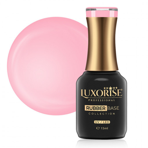 Rubber Base LUXORISE Pastel Collection, Pink Embrace 15ml