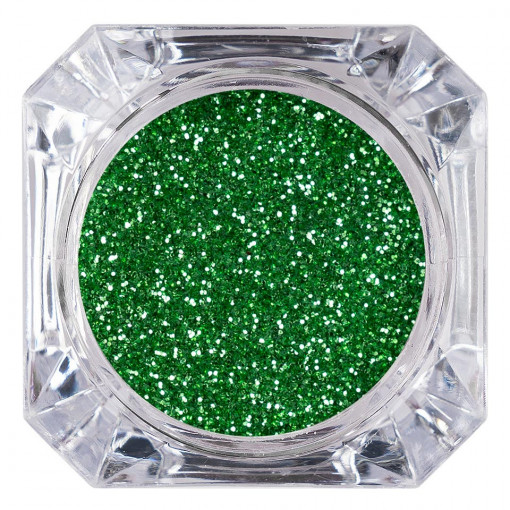 Sclipici Glitter Unghii Pulbere Verde #36, LUXORISE