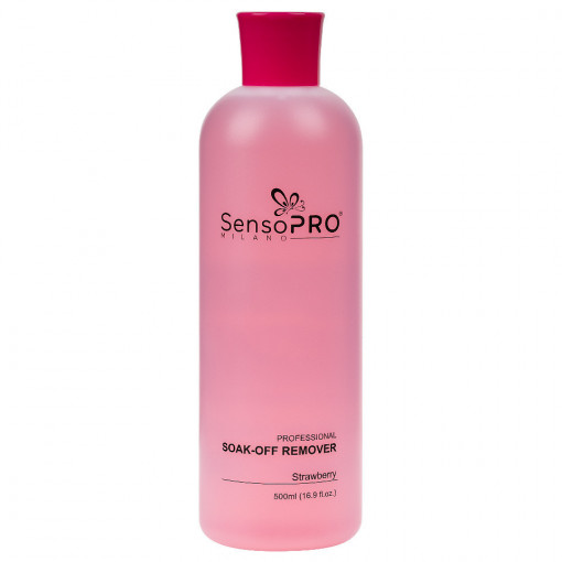 Soak-Off Remover SensoPRO Milano, Strawberry 500ml