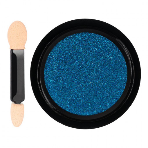Pigment Unghii LUXORISE Mirror Powder, Navy Blue