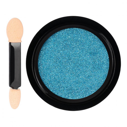 Pigment Unghii LUXORISE Mirror Powder, Cool Blue
