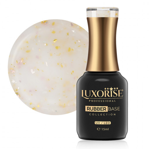 Rubber Base LUXORISE Glamour Collection, Gold Scent 15ml