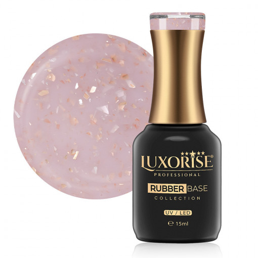 Rubber Base LUXORISE Glamour Collection, Sweet Praline 15ml