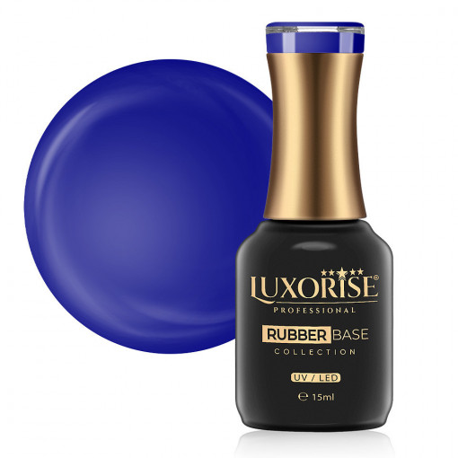 Rubber Base LUXORISE Neon City Collection, Blue 15ml