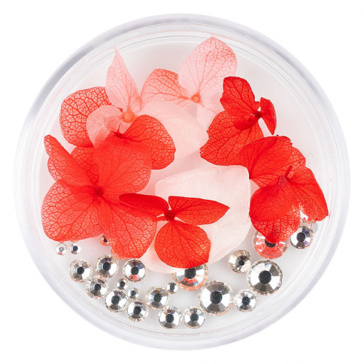 Flori Uscate Unghii cu cristale - Floral Fairytale #13 LUXORISE