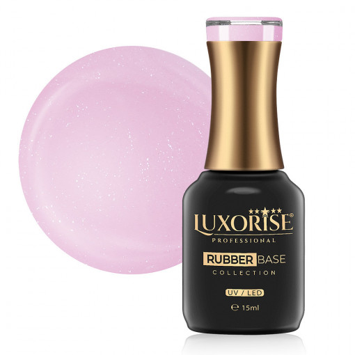 Rubber Base LUXORISE Charming Collection, Silky Pink 15ml