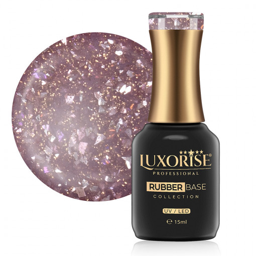 Rubber Base LUXORISE Glamour Collection, Opulence Mirage 15ml