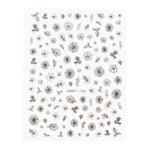 Abtibild Unghii SensoPRO Milano - Fresh Florals - Img 2