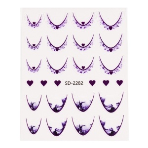 Abtibild Unghii SensoPRO Milano - Purple Diamond - Img 2