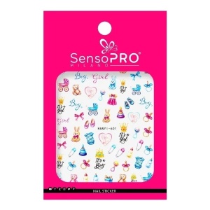 Abtibilduri Unghii SensoPRO Milano Smile Time!, model HANYI-601 - Img 1
