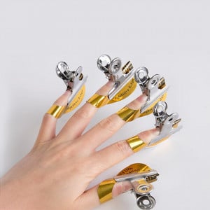 Clips unghii metalic pentru curba C LUXORISE 22mm - Img 3