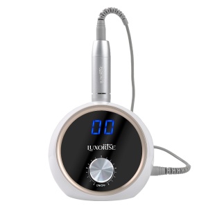 Freza Unghii GlamPrecision PRO 30.000 RPM - LUXORISE, White - Img 2