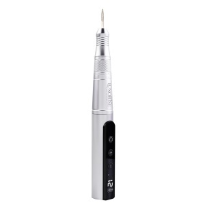 Freza Unghii Portabila cu Display Digital Titanium ProMAX - LUXORISE, Silver - Img 2