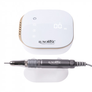 Freza Unghii Profesionala Brushless NailRevolution PRO - LUXORISE 35.000 RPM, White - Img 2