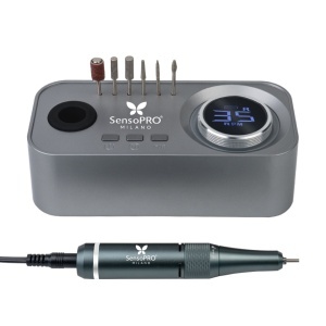 Freza Unghii TitanEdge PRO 35.000RPM - SensoPRO Milano, Titanium silver - Img 4