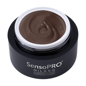 Gel Colorat UV SensoPRO Milano Expert Line - Black Coffee 5ml - Img 2