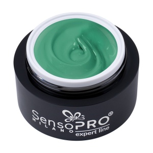 Gel Colorat UV SensoPRO Milano Expert Line - Smoky Green 5ml - Img 2