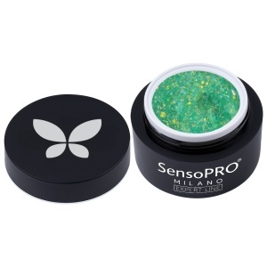 Gel Constructie Unghii Expert Line Petal Glow SensoPRO Milano - Dew Bloom, 15ml - Img 2