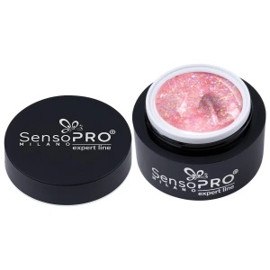Gel Constructie Unghii Expert Line SensoPRO Milano - Pure Princess 30ml - Img 2