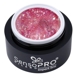 Gel Constructie Unghii Expert Line SensoPRO Milano - Raspberry Fizz 15ml - Img 1