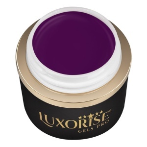 Gel Pictura Unghii LUXORISE Perfect Line - Electric Purple, 5ml - Img 2