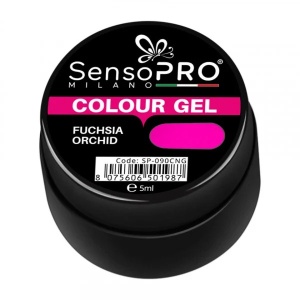 Gel UV Colorat Fuchsia Orchid 5ml, SensoPRO Milano - Img 2