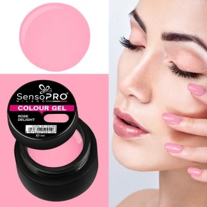 Gel UV Colorat Rose Delight, SensoPRO Milano - Img 4