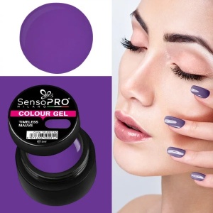 Gel UV Colorat Timeless Mauve 5ml, SensoPRO Milano - Img 2