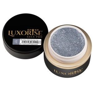 Gel UV Constructie Unghii RevoFlex Disco LUXORISE 15ml, Luxe Silver - Img 3