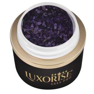 Gel UV Constructie Unghii RevoFlex Floral LUXORISE 15ml, Enchanted Iris - Img 2