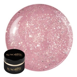Gel UV Constructie Unghii RevoFlex LUXORISE 15ml, Symphony Glitz - Img 1