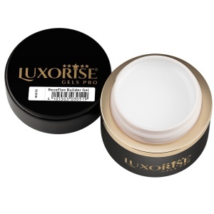 Gel UV Constructie Unghii RevoFlex LUXORISE 30ml, White - Img 2