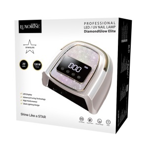 Lampa UV/LED 120W DiamondGlow Elite - LUXORISE, Silver - Img 2